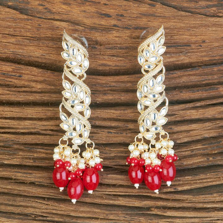 Indo Western Trendy Earring With Gold Plating 110338