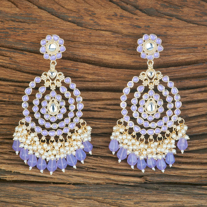 Indo Western Beads Earring With Gold Plating 110340