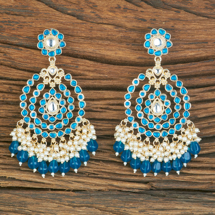 Indo Western Beads Earring With Gold Plating 110340