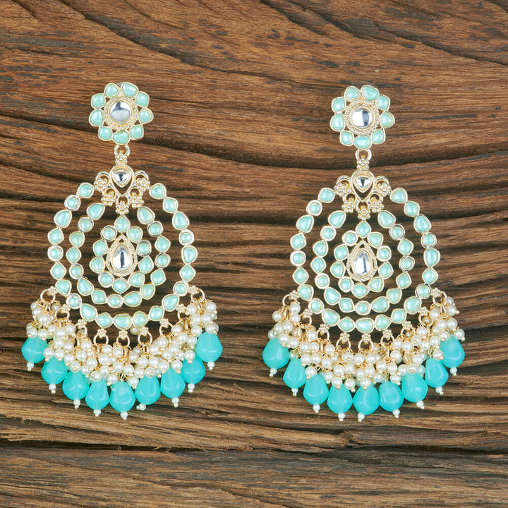 Indo Western Beads Earring With Gold Plating 110340