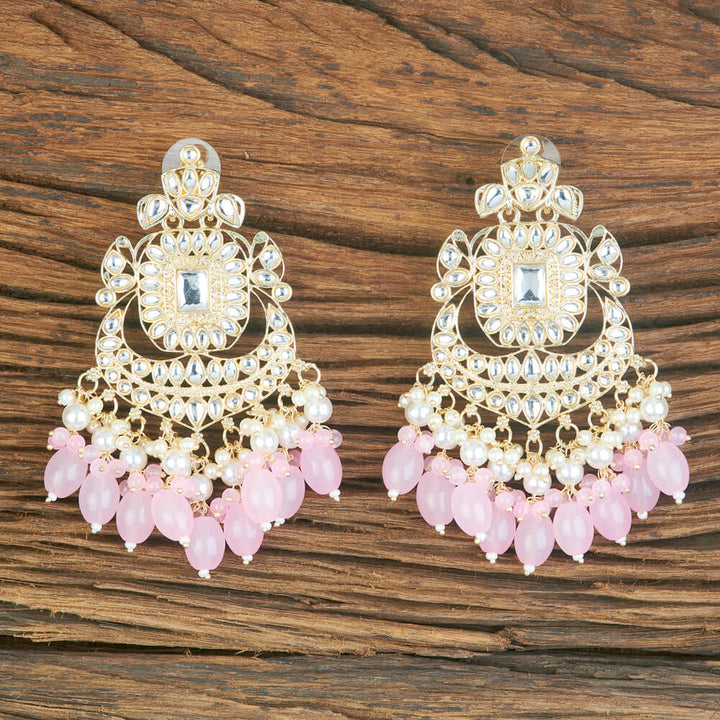 Indo Western Moti Earring With Gold Plating 110357