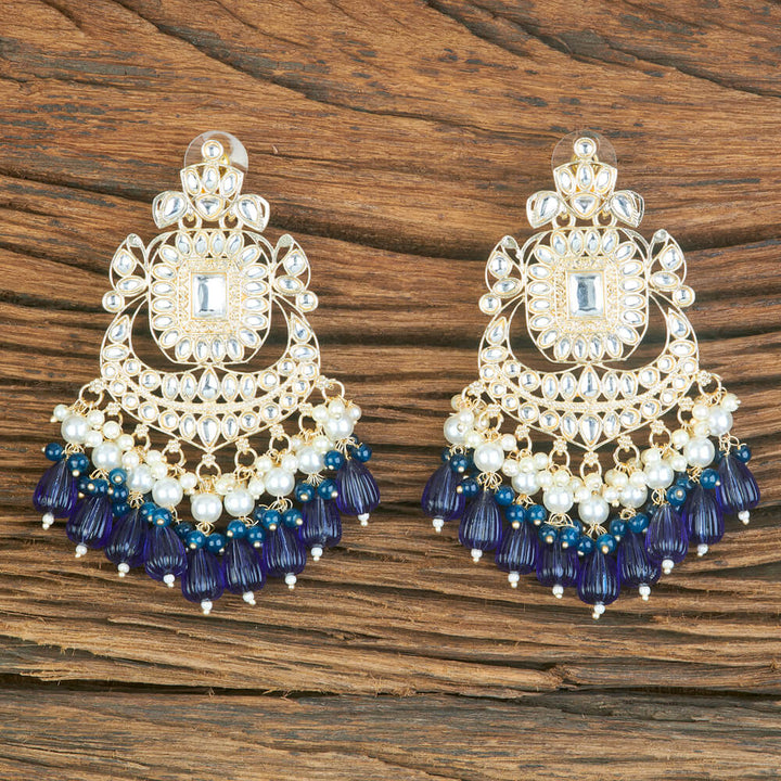 Indo Western Moti Earring With Gold Plating 110357