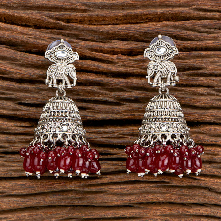 Indo Western Jhumki With Oxidised Plating 110376