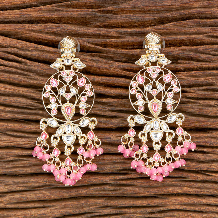 Indo Western Classic Earring With Gold Plating 110385