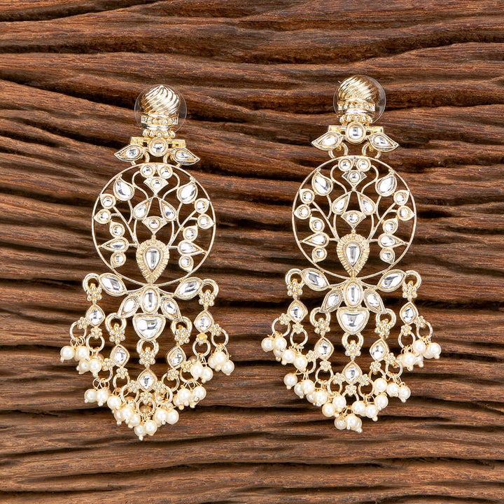 Indo Western Classic Earring With Gold Plating 110385