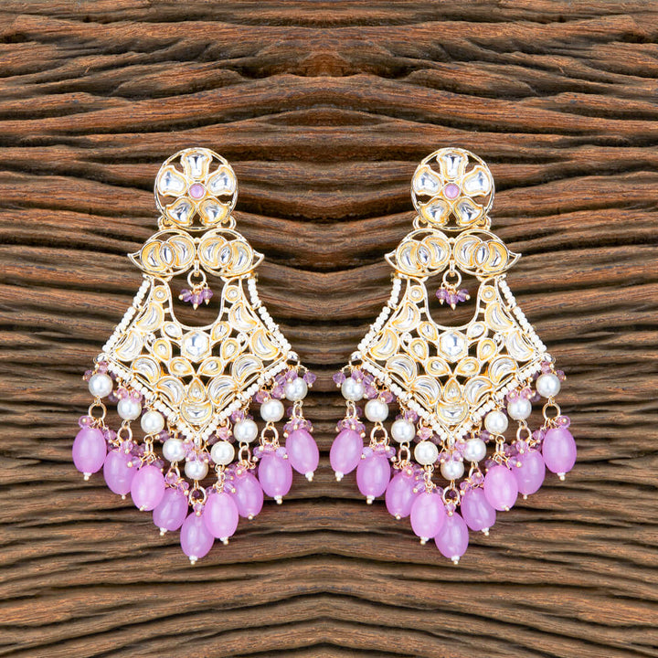 Indo Western Beads Earring With Gold Plating 110489