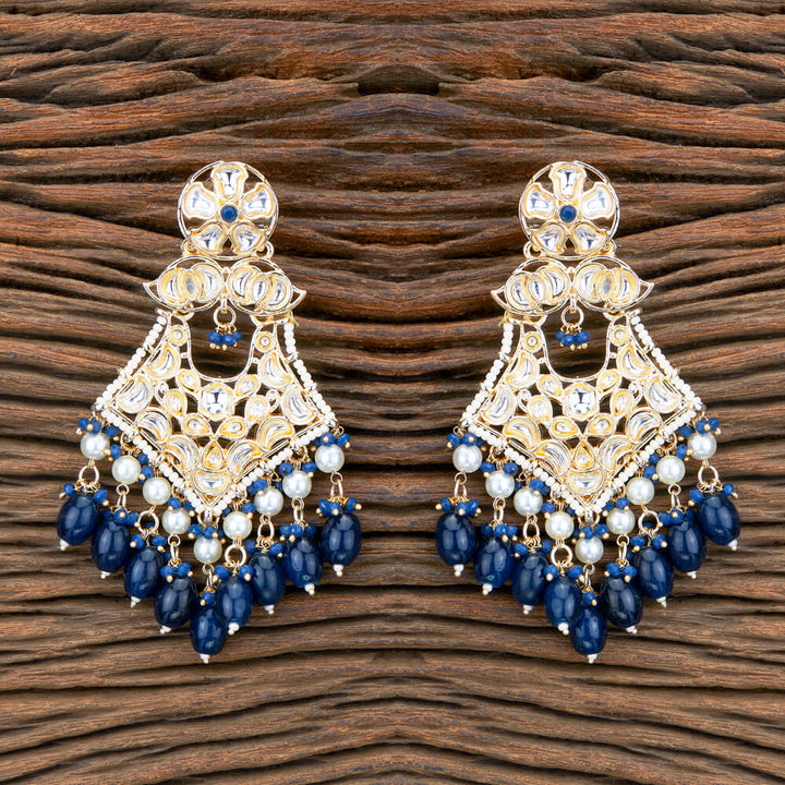 Indo Western Beads Earring With Gold Plating 110489