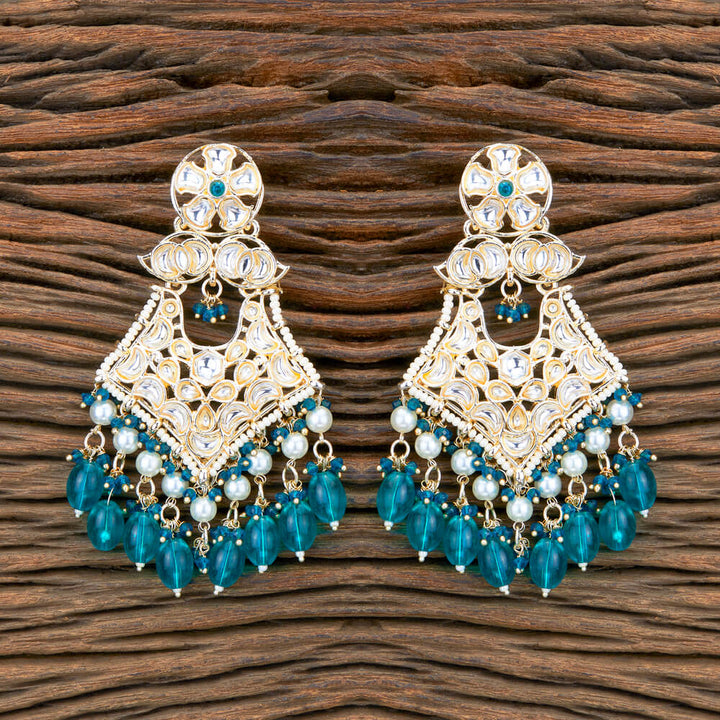 Indo Western Beads Earring With Gold Plating 110489