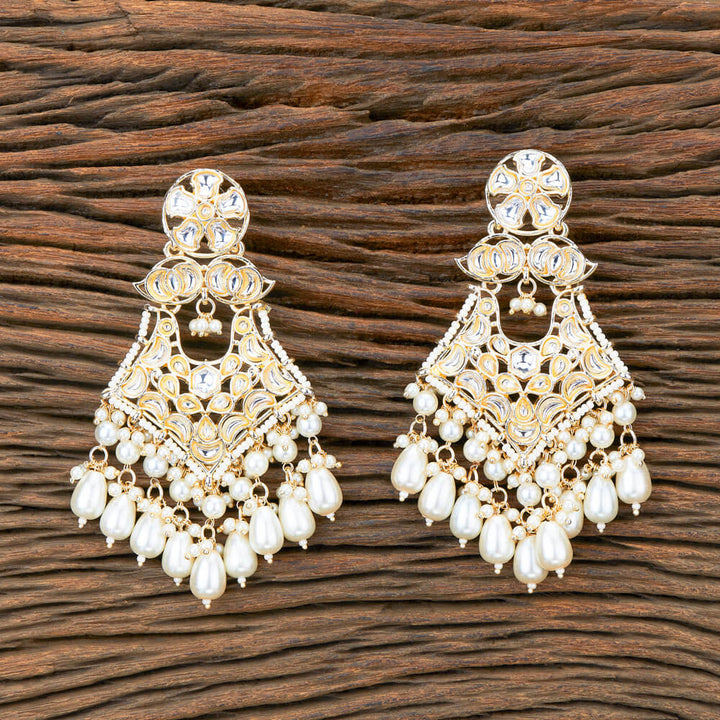 Indo Western Beads Earring With Gold Plating 110489