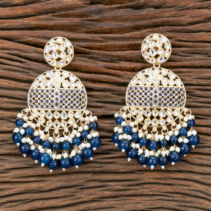 Indo Western Classic Earring With Gold Plating 110504