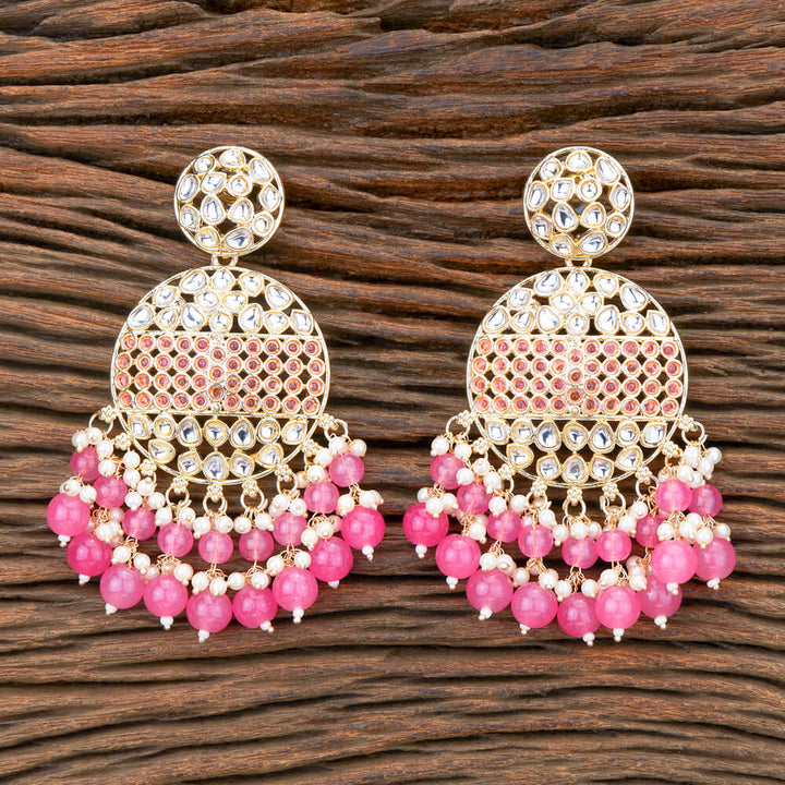 Indo Western Classic Earring With Gold Plating 110504