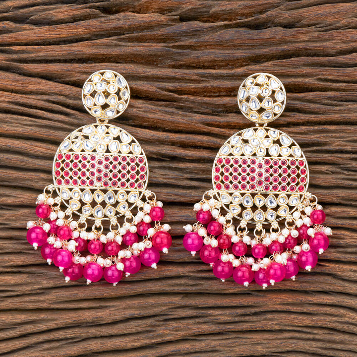 Indo Western Classic Earring With Gold Plating 110504