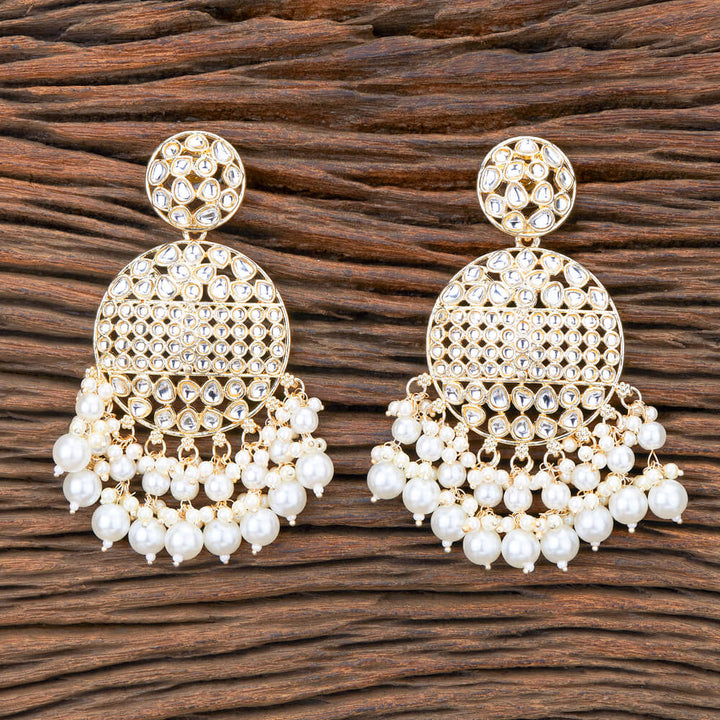 Indo Western Classic Earring With Gold Plating 110504