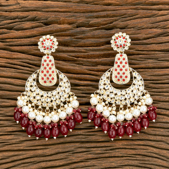 Indo Western Chand Earring With Gold Plating 110540