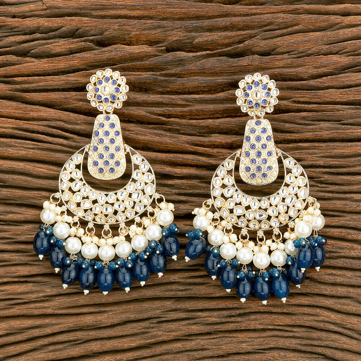 Indo Western Chand Earring With Gold Plating 110540