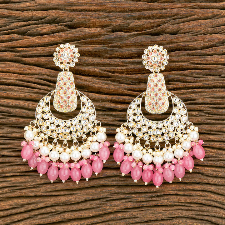 Indo Western Chand Earring With Gold Plating 110540