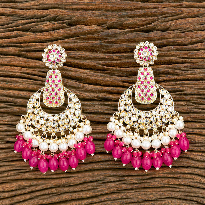 Indo Western Chand Earring With Gold Plating 110540