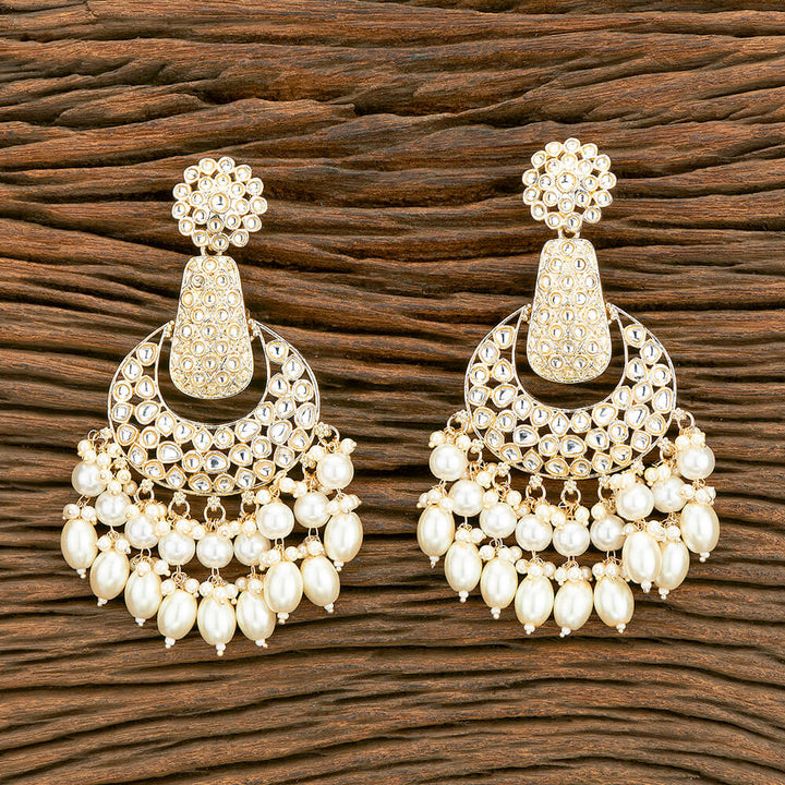 Indo Western Chand Earring With Gold Plating 110540