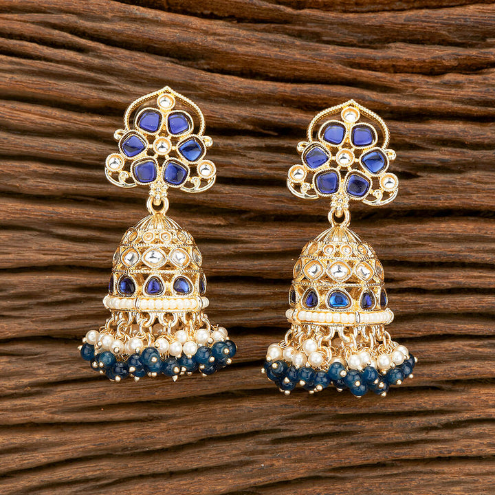 Indo Western Jhumki With Gold Plating 110572