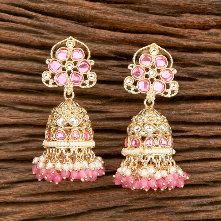 Indo Western Jhumki With Gold Plating 110572