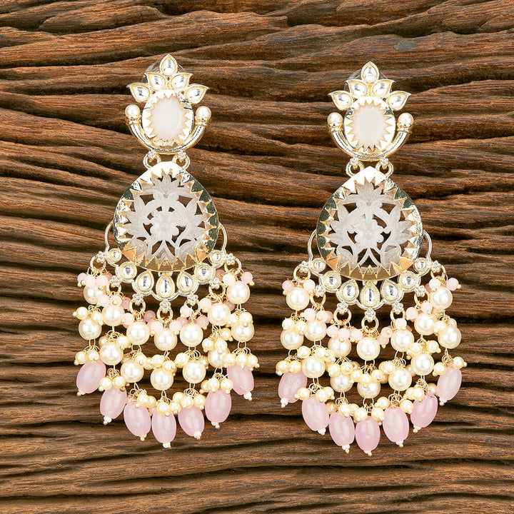 Indo Western Beads Earring With Gold Plating 110581