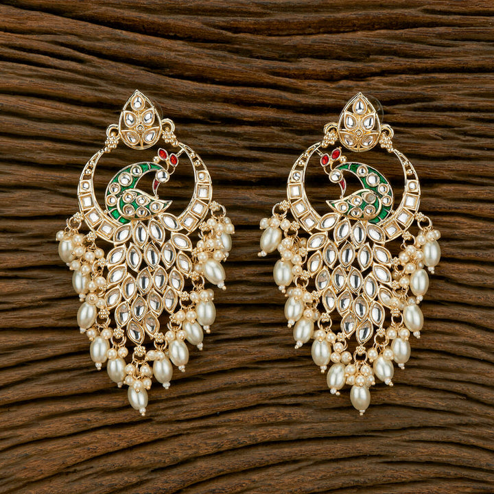 Indo Western Meenakari Earring With Gold Plating 110625