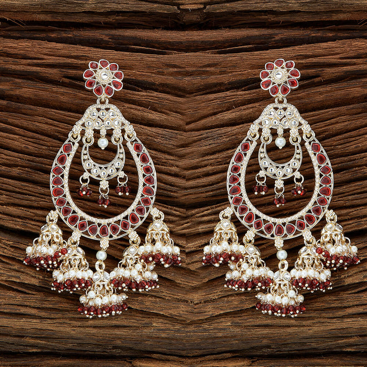 Indo Western Moti Earring With Gold Plating 110723