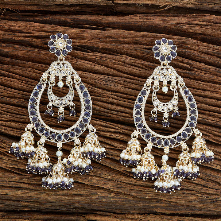 Indo Western Moti Earring With Gold Plating 110723