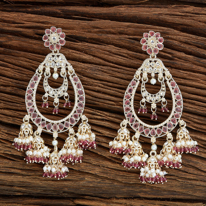 Indo Western Moti Earring With Gold Plating 110723