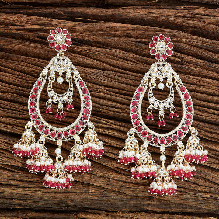 Indo Western Moti Earring With Gold Plating 110723