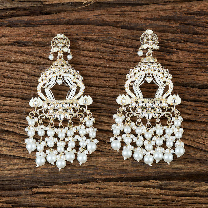 Indo Western Meenakari Earring With Gold Plating 110850