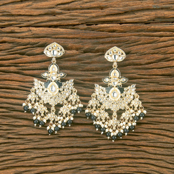 Indo Western Moti Earring With Gold Plating 111026