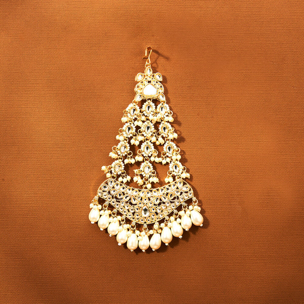 Indo Western Pearl Pasa With Gold Plating 111582