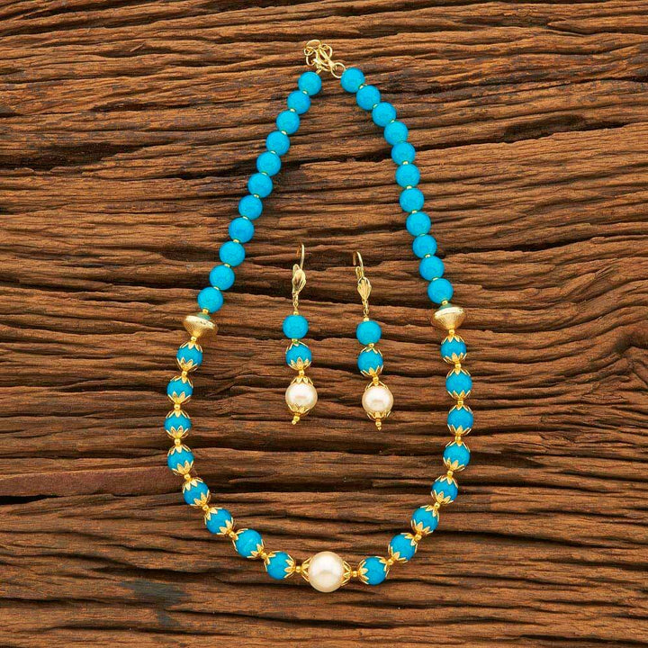 Antique Mala Necklace With Gold Plating 12157