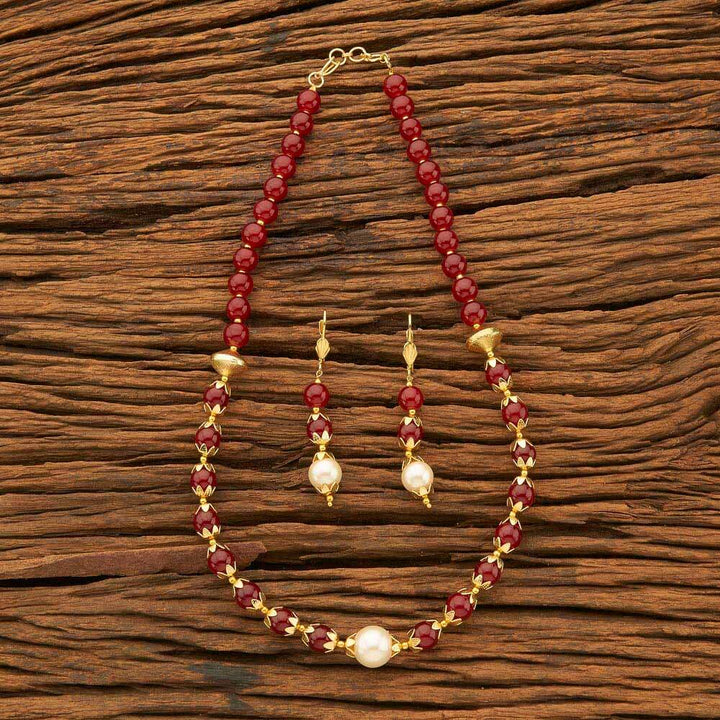 Antique Mala Necklace With Gold Plating 12157