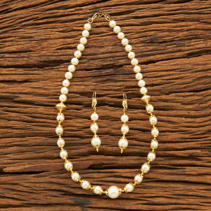 Antique Mala Necklace With Gold Plating 12157