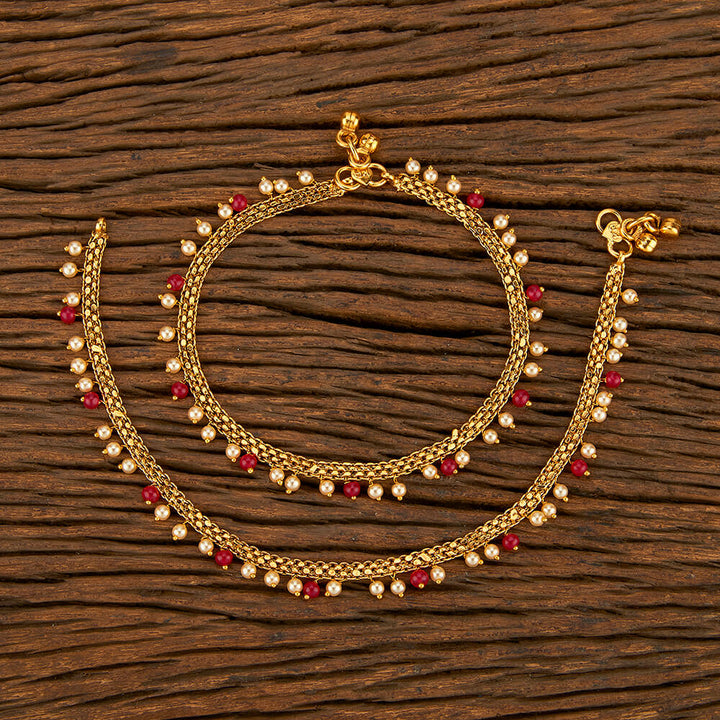 Antique Classic Payal With Gold Plating 18090