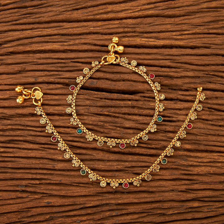 Antique Baby Payal with gold plating 200426