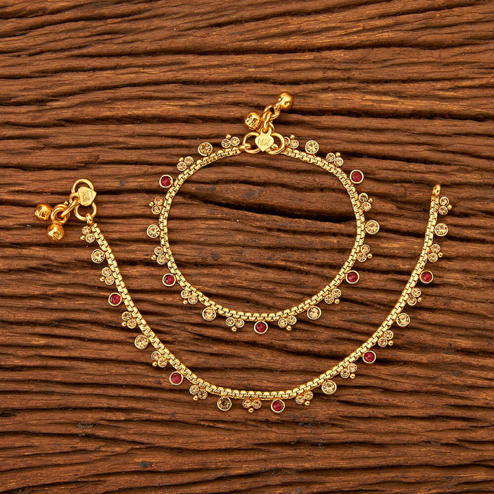 Antique Baby Payal with gold plating 200426