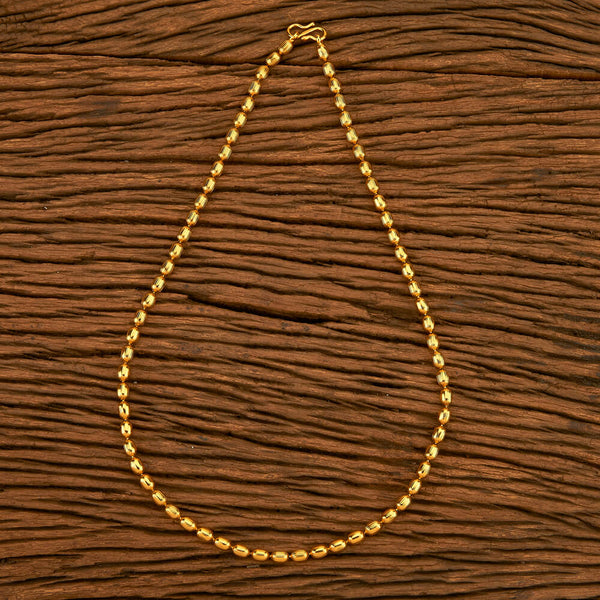 Antique Plain Chain with gold plating 20663