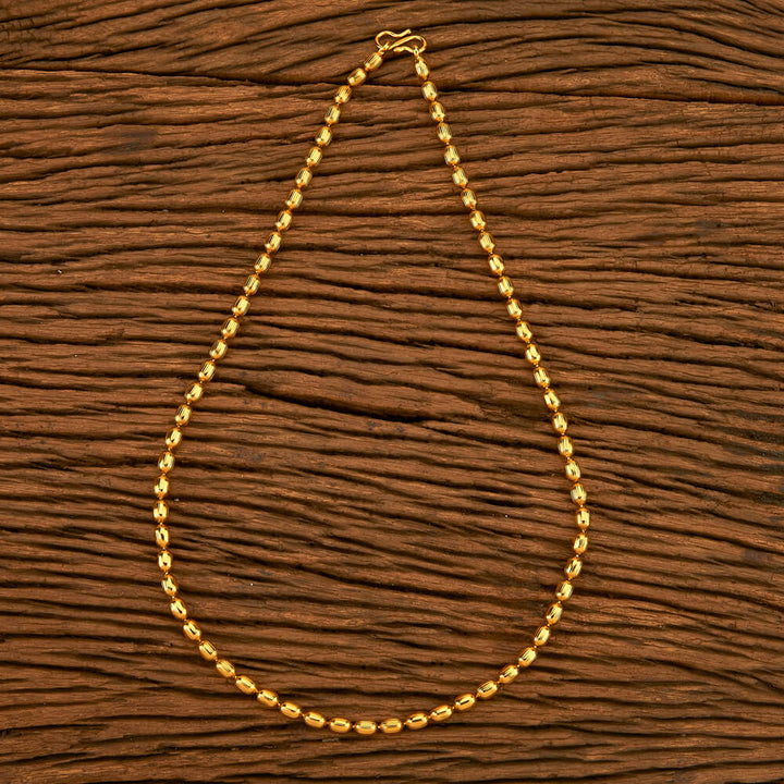 Antique Plain Chain with gold plating 20663