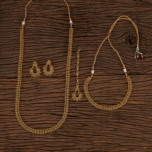 207349 Antique Combo Necklace Sets With Gold Plating