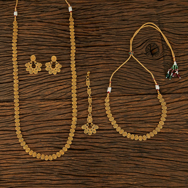 208273 Antique Combo Necklace Sets With Gold Plating