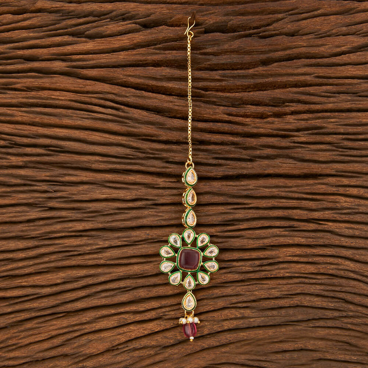 Antique Delicate Tikka With Gold Plating 213410