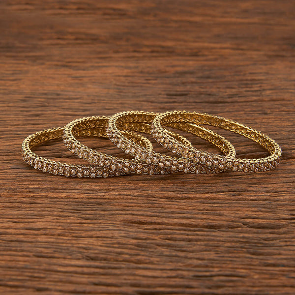 Antique Delicate Bangles With Mehndi Plating 213682