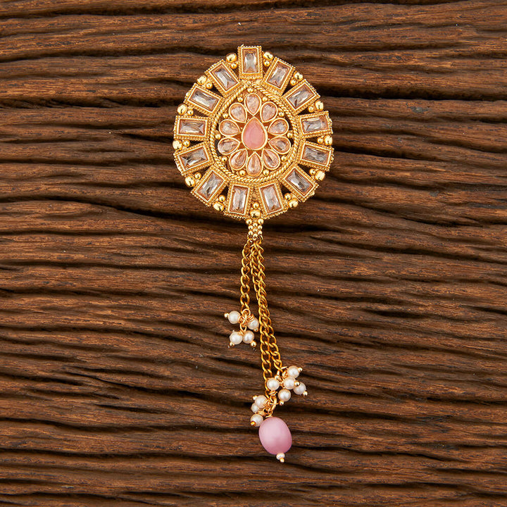 Antique Classic Brooch With Gold Plating 213806