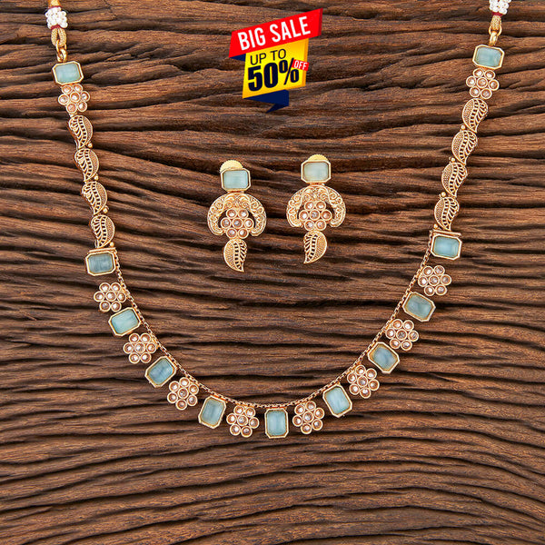 Antique Classic Necklace With Gold Plating 215348