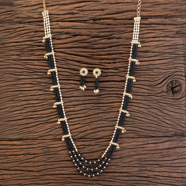 Antique Long Necklace With Gold Plating 216573