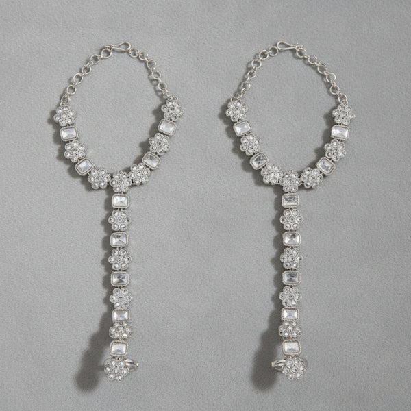 217046 Antique Classic Hath Pan With Rhodium Plating