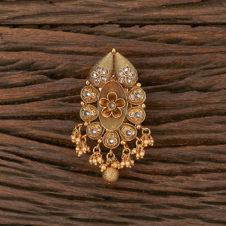 Antique Classic Brooch With Gold Plating 217180